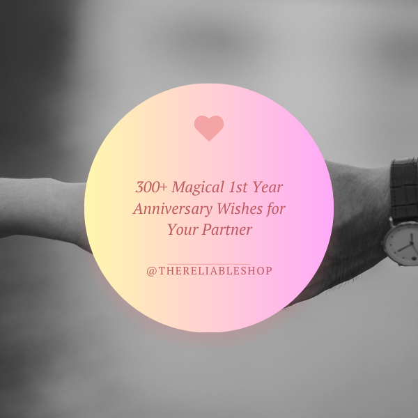 1st Year Anniversary Wishes for Husband