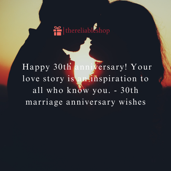 wedding anniversary wishes 30 years