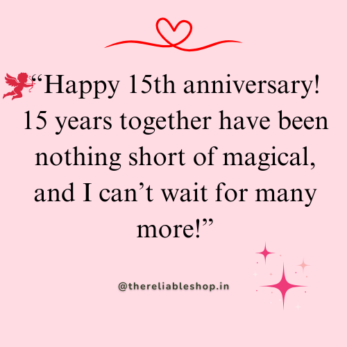 15th marriage anniversary wishes