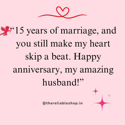 anniversary wishes for husband 15 years