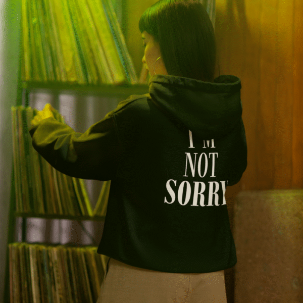 I'M NOT SORRY | OVER SIZED HOODIE - Image 4
