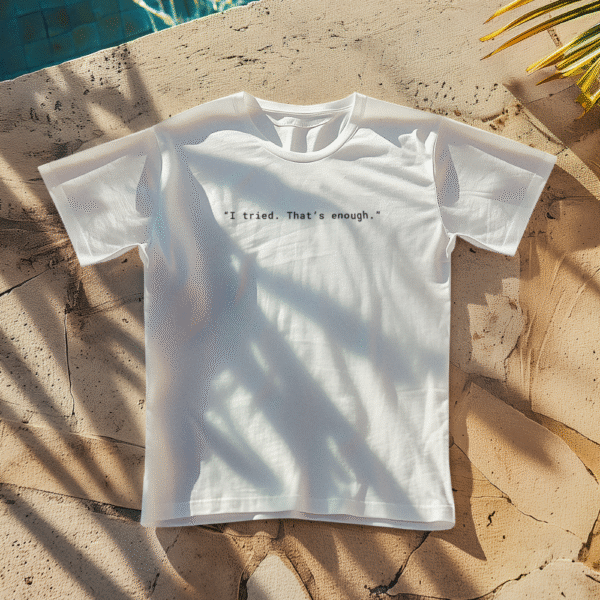 I tried. Thats Enought Bold T - Shirt 1