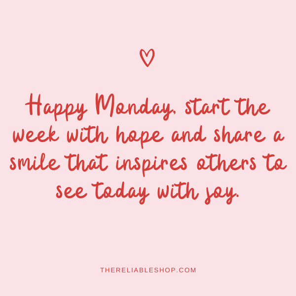 Happy Monday Posts