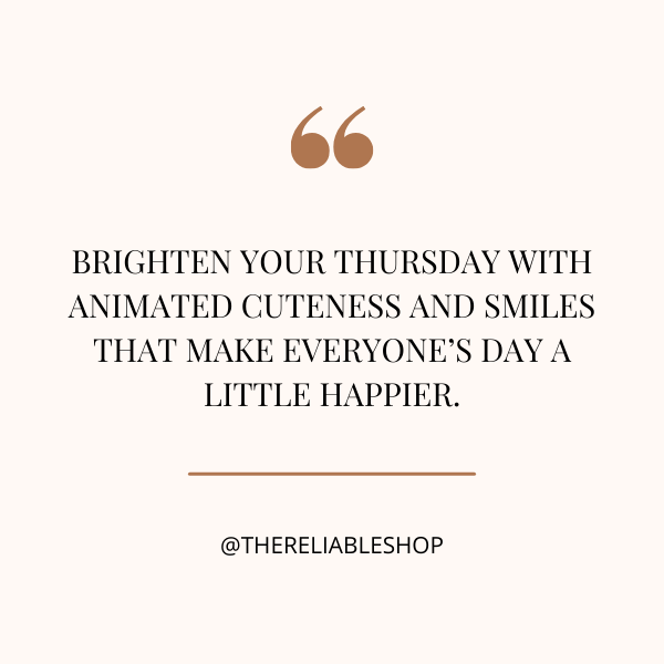 Animated Cute Happy Thursday