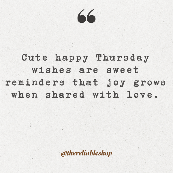 cute happy thursday