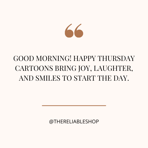 good morning happy thursday cartoon images