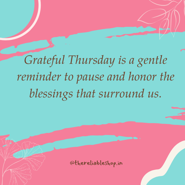 grateful thursday