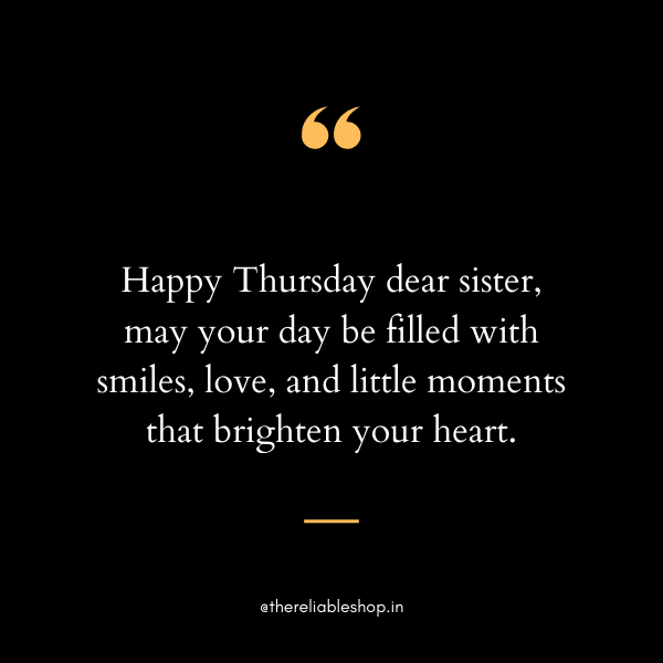 happy thursday sister images
