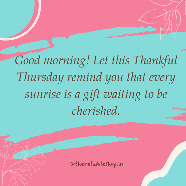 thankful thursday morning quotes