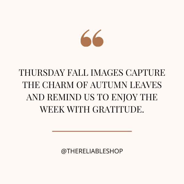 thursday fall images