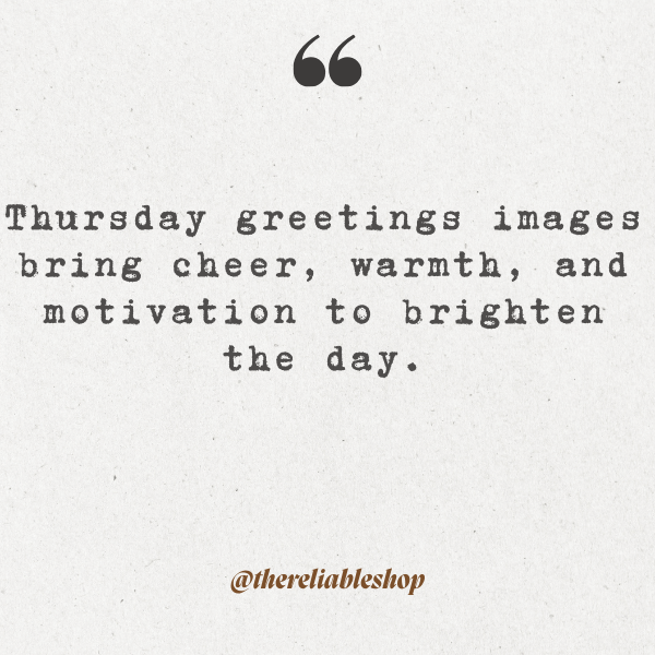 thursday greetings images