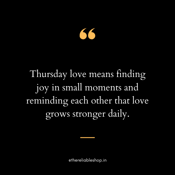 thursday love