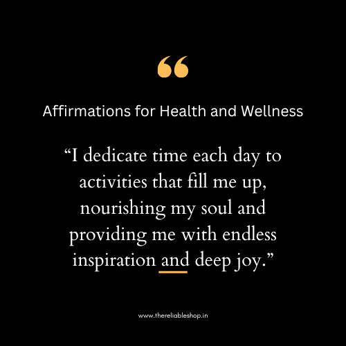 Daily Affirmations for Healing