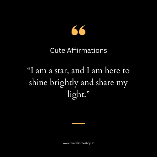 Cute Affirmations