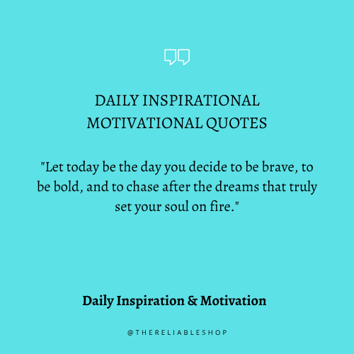 Daily Inspirational Motivational Quotes