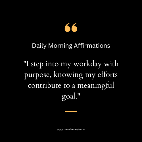 Daily Morning Affirmations