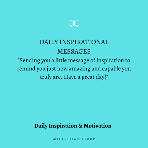 Daily Motivation for Today