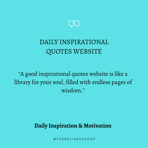 Daily Motivational Quotes with Pictures