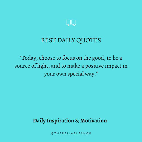 Daily Motivational Readings