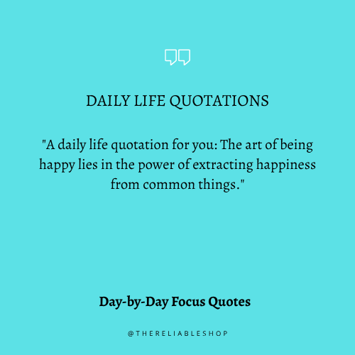 Daily Quote for Today