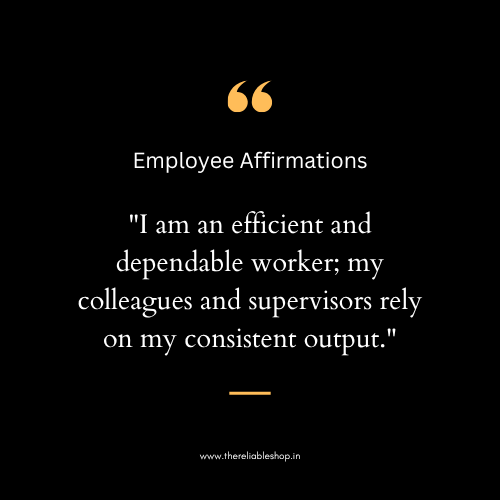 Employee Affirmations