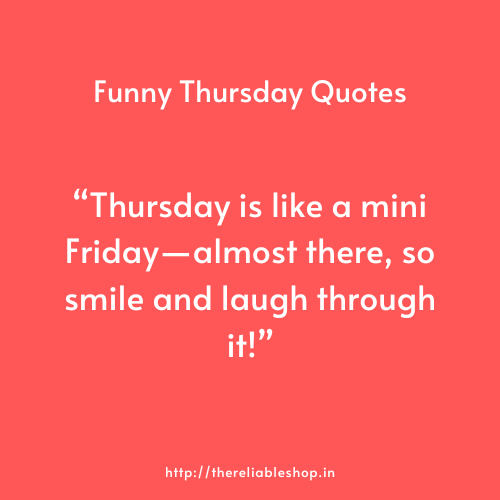 Funny Thursday Quotes
