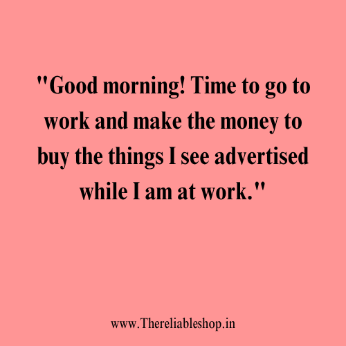 Good Morning Good Luck Today