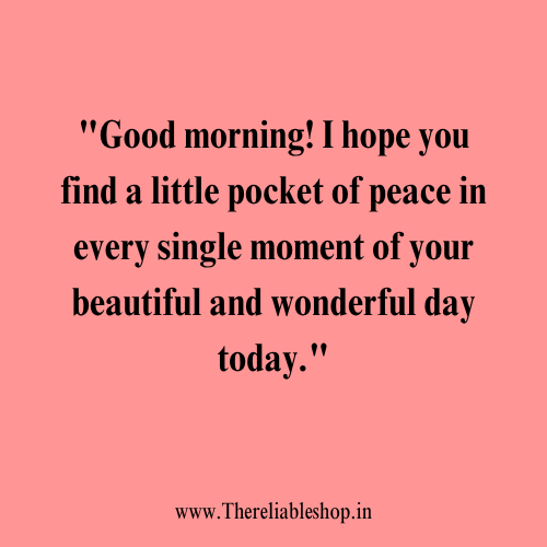 Good Morning Wishes for Friends