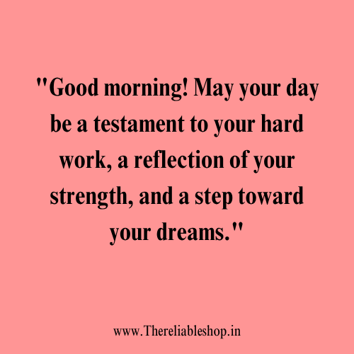 Good morning quotes inspirational