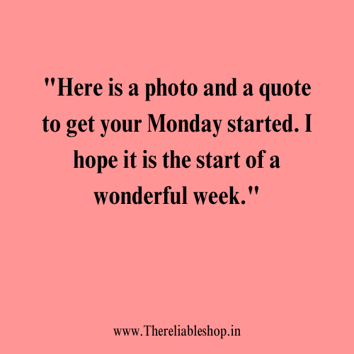 Happy Monday New Week