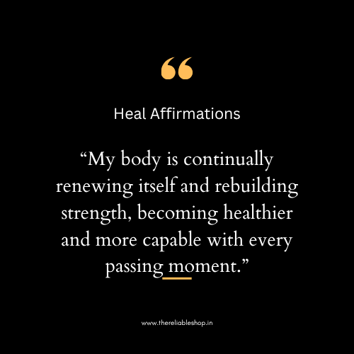 Most Powerful Health Affirmations