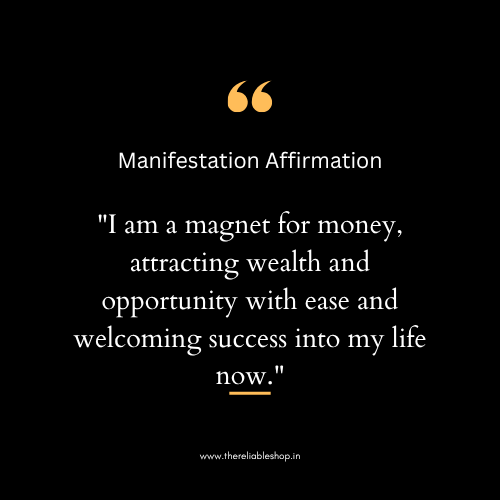 Manifestation Affirmation