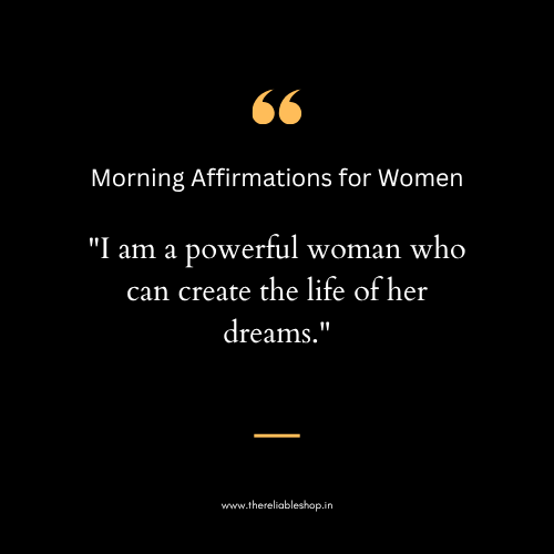 Morning Affirmations for Women