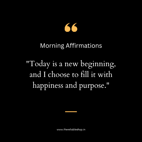 Morning Affirmations