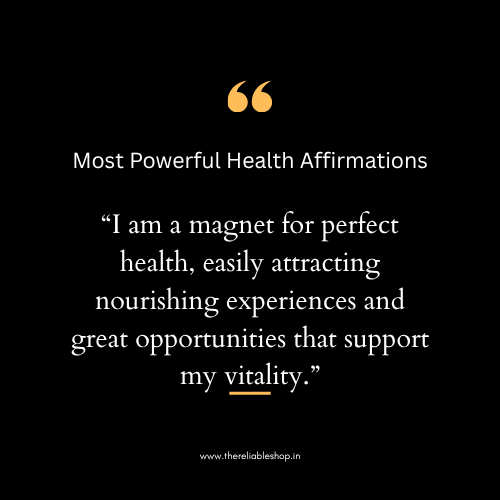 Physical Affirmations