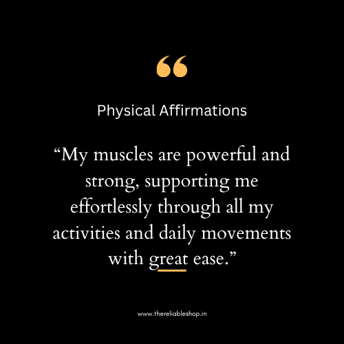 Positive Mental Health Affirmations