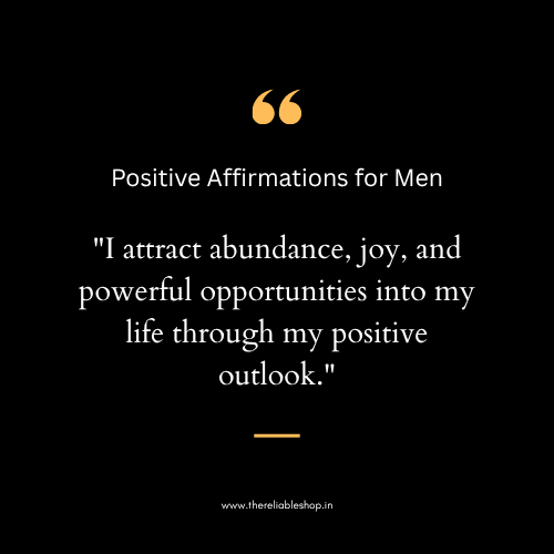 Positive Affirmations for Men