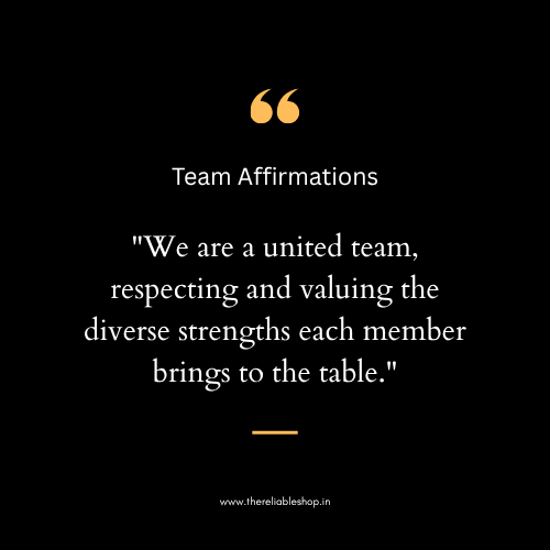 Team Affirmations