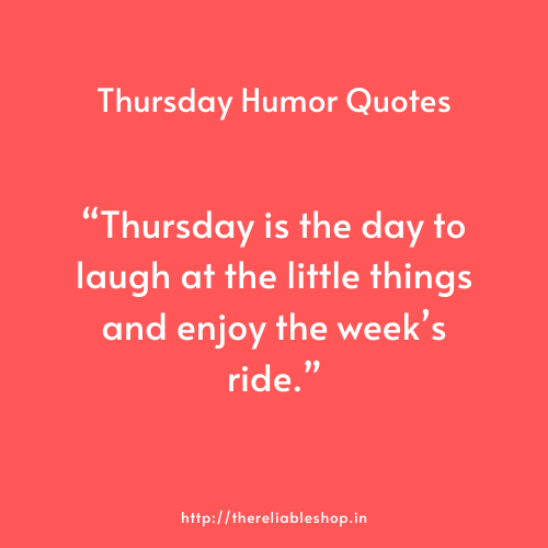 Thursday Humor Quotes