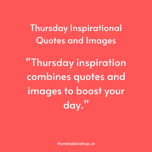 Thursday Inspirational Quotes and Images