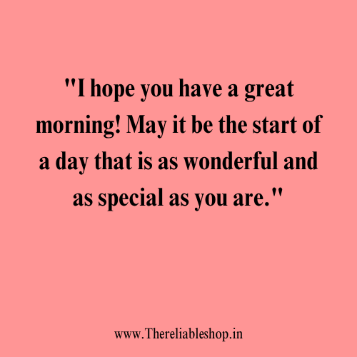 Thursday Morning Messages