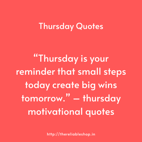 Thursday Quotes