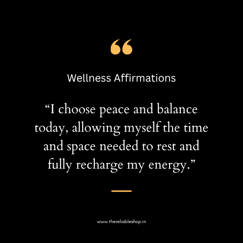 Wellness Affirmations