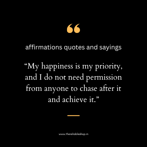 affirmations quotes and sayings
