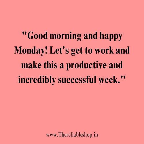 have a great morning