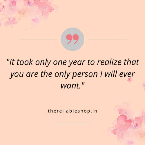 1st anniversary quotes