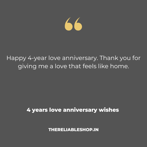 4 marriage anniversary wishes for husband