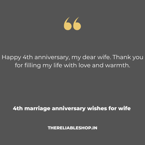 4 Year Love Anniversary Wishes for Boyfriend