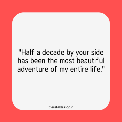 5th anniversary wishes