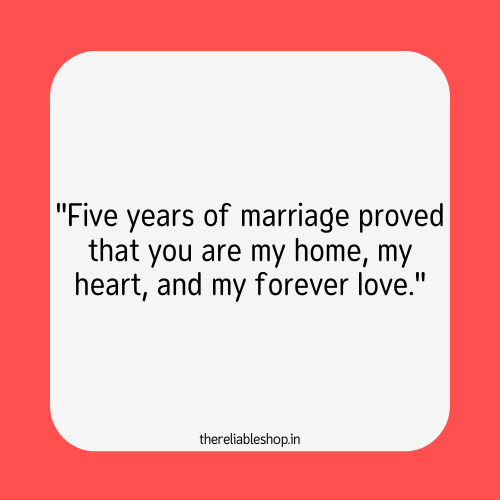 5th wedding anniversary wishes